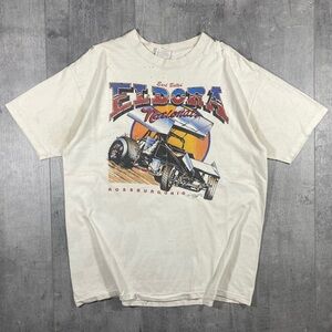 1986 Vintage Worn-In Eldora Racing Tee Shirt